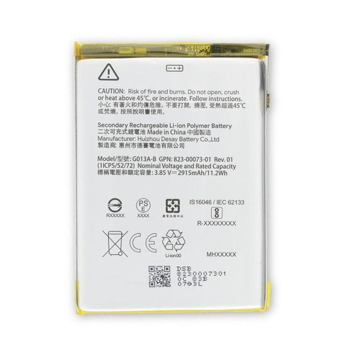 For Google Pixel 3 Replacement Battery 2915mAh