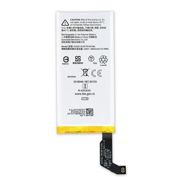For Google Pixel 4 Replacement Battery 2800mAh