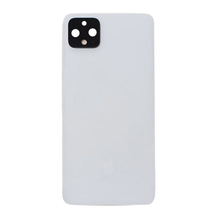 For Google Pixel 4 Replacement Battery Cover / Rear Panel With Camera Lens & Adhesive (Clearly White)