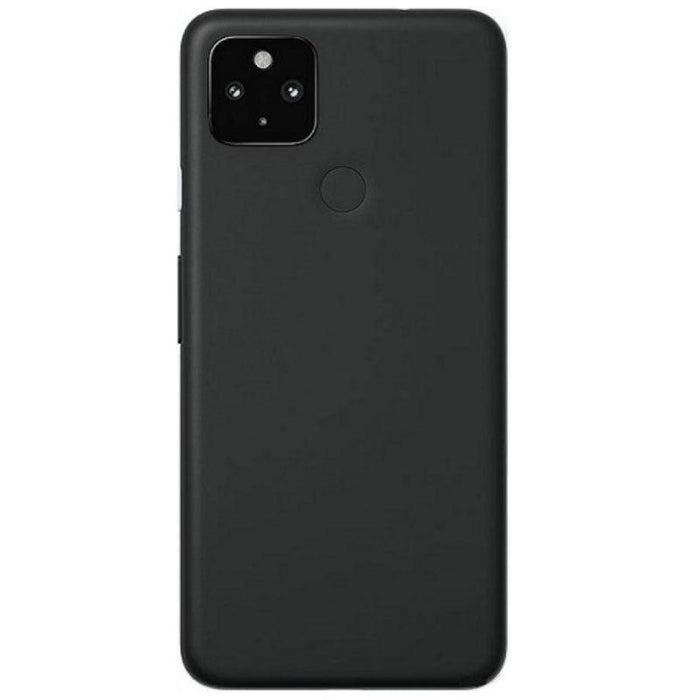 For Google Pixel 4a 5G Replacement Battery Cover / Rear Panel With Camera Lens And Adhesive (Just Black)