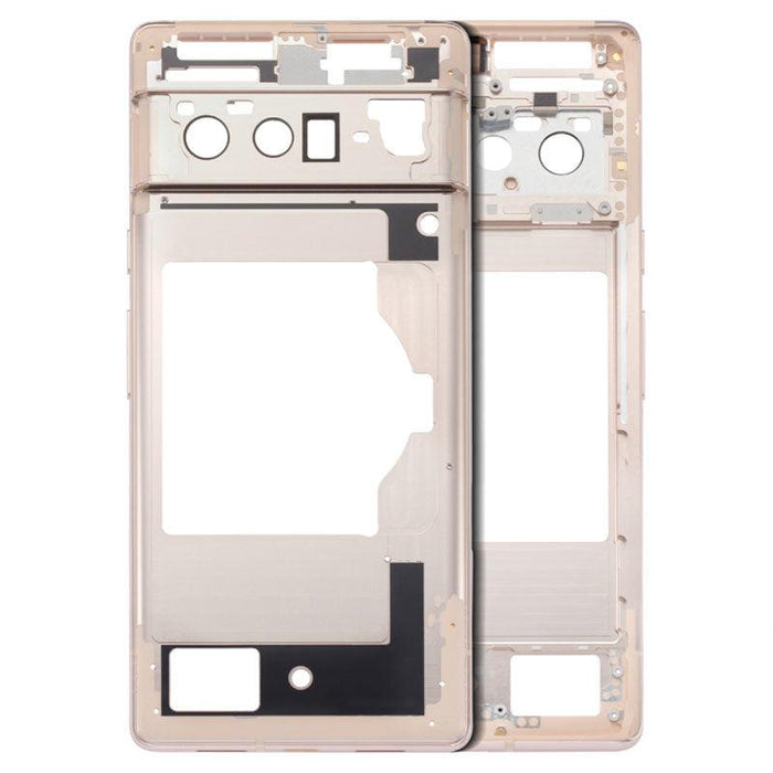 For Google Pixel 6 Pro Replacement Mid-Frame (Sorta Sunny)