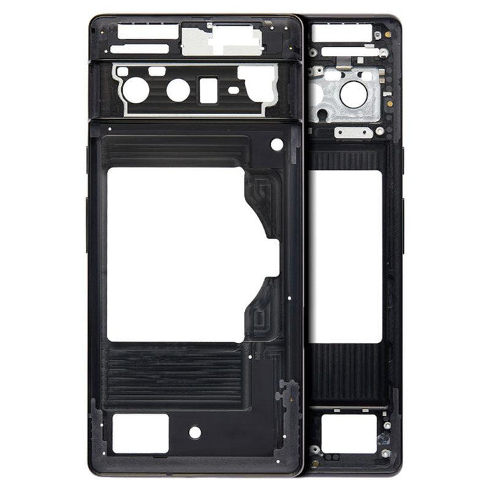 For Google Pixel 6 Pro Replacement Mid-Frame (Stormy Black)