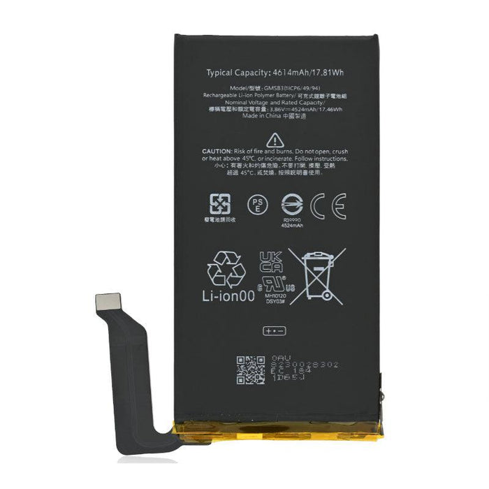 For Google Pixel 6 Replacement  Battery 4600 mAh