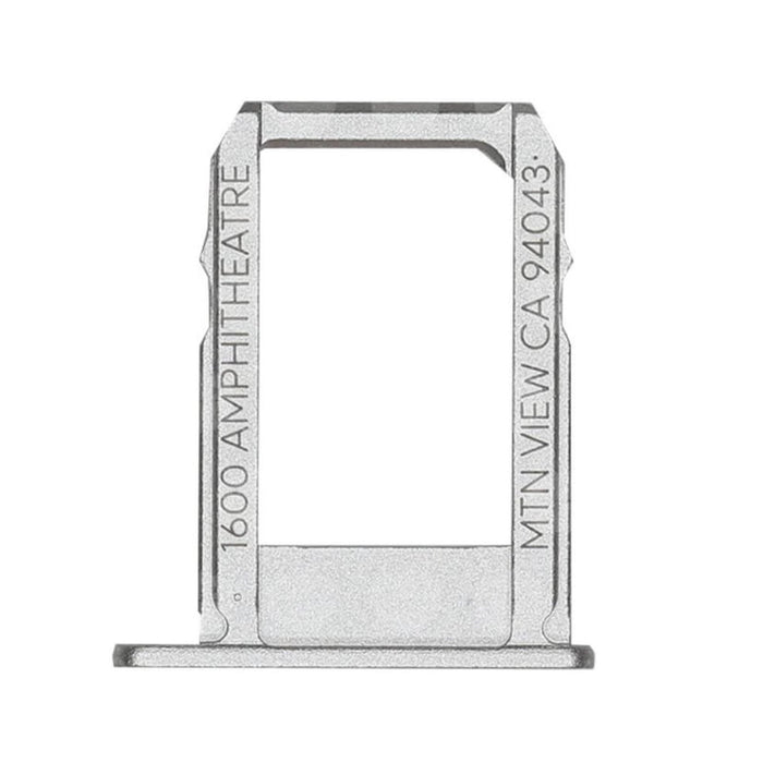 For Google Pixel Replacement Sim Card Tray Holder (Very Silver)