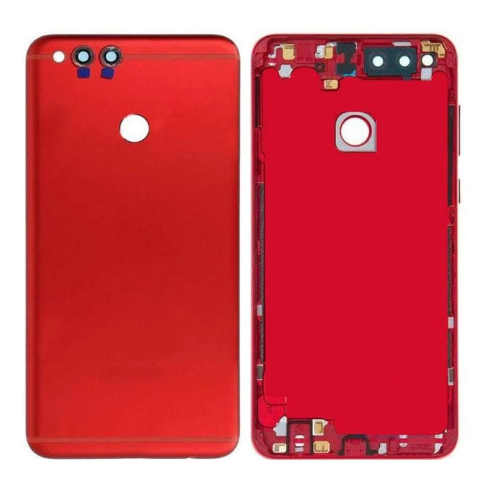 For Honor 7X Replacement Battery Cover / Rear Housing With Components (Red)