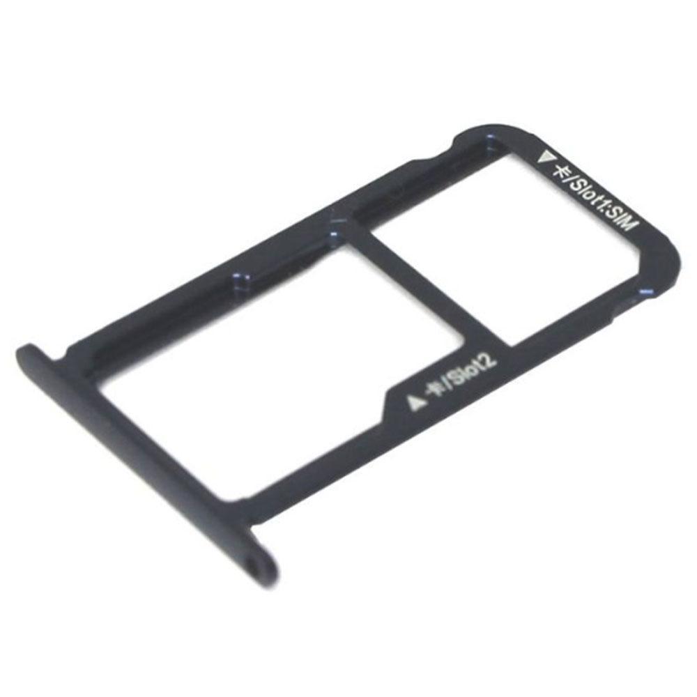 For Honor 8 Replacement Dual SIM SD Card Tray (Blue)