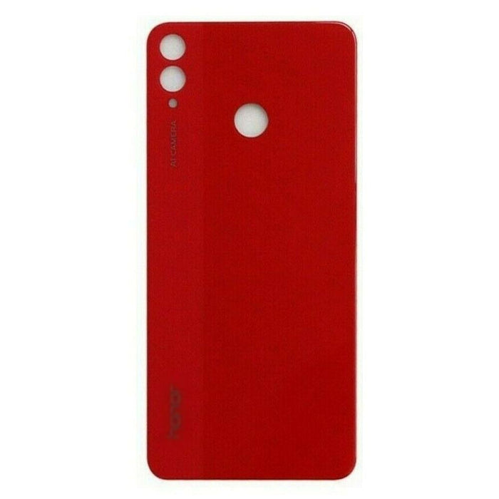 For Honor 8X Replacement Battery Cover / Rear Panel With Adhesive (Red)