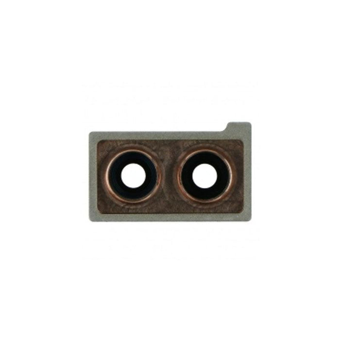 For Huawei Mate 10 Replacement Rear Camera Lens With Cover Bezel Ring (Mocha)