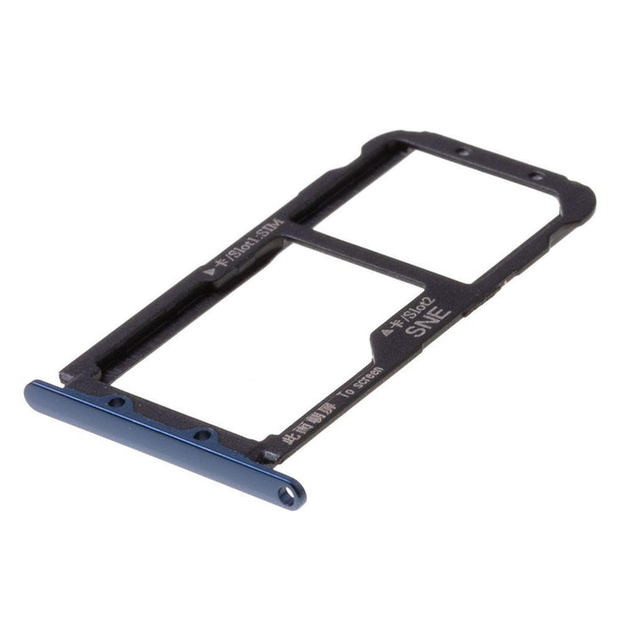 For Huawei Mate 20 Lite Replacement SIM & Micro SD Card Tray (Blue)