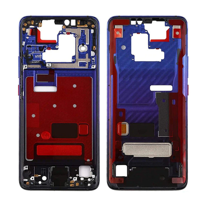 For Huawei Mate 20 Pro Replacement Midframe Chassis With Buttons (Black)