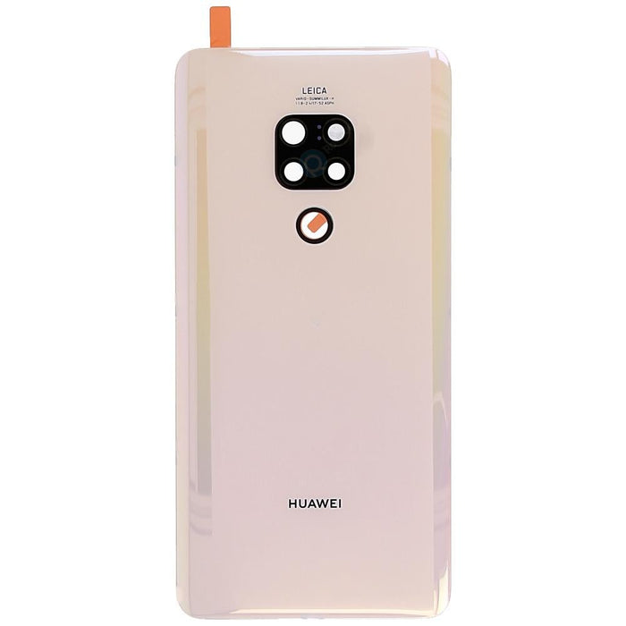 For Huawei Mate 20 Replacement Rear Battery Cover Inc Lens with Adhesive (Pink Gold)