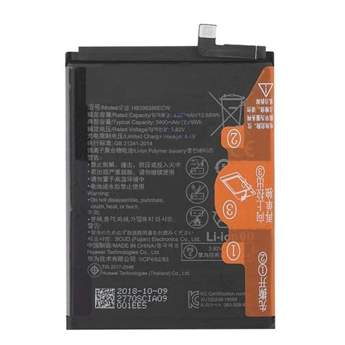 For Huawei P Smart 2019, P Smart 2020, Honor 10 Lite, Honor 20 Lite Replacement Battery HB396286ECW