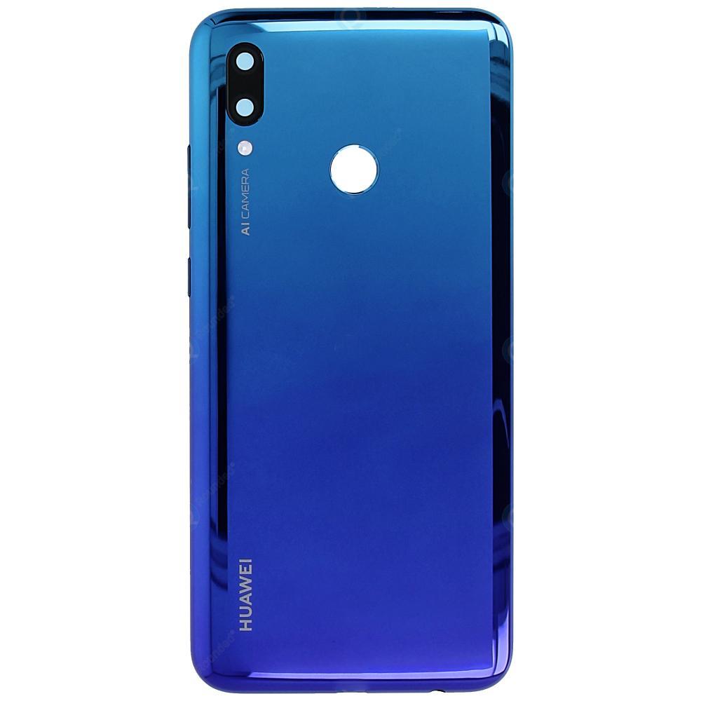 For Huawei P Smart 2019 Replacement Rear Battery Cover Inc Lens with Adhesive (Blue)