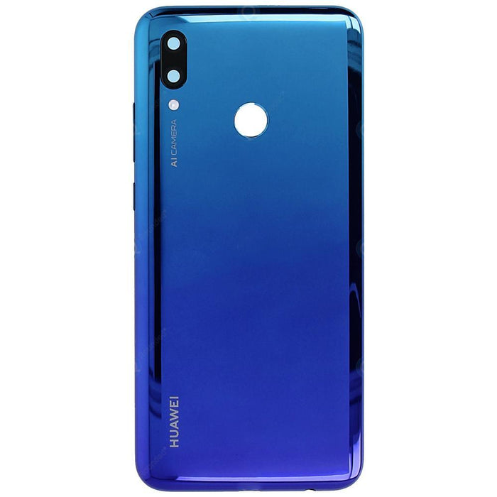 For Huawei P Smart 2019 Replacement Rear Battery Cover Inc Lens with Adhesive (Blue)
