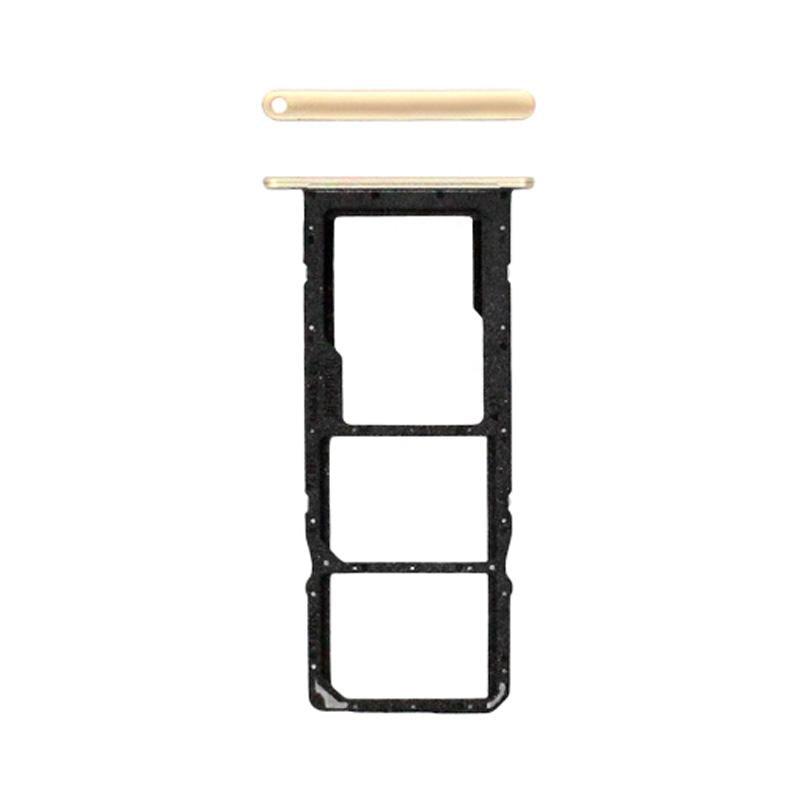 For Huawei P Smart 2021 Replacement Sim Card Tray (Brush Gold)