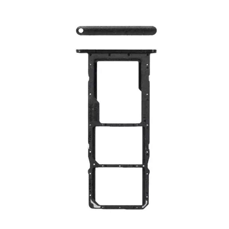 For Huawei P Smart 2021 Replacement Sim Card Tray (Midnight Black)