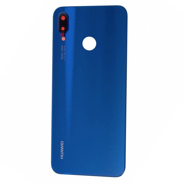 For Huawei P20 Lite Replacement Rear Battery Cover Inc Lens with Adhesive (Klein Blue)