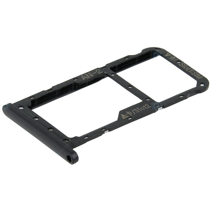 For Huawei P20 Lite Replacement SIM Card Tray Holder (Black)