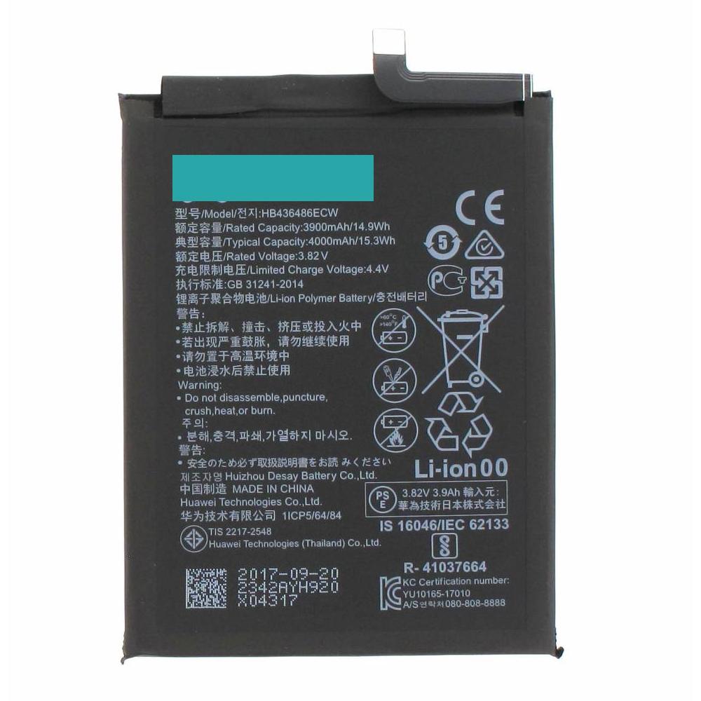 For Huawei P20 Pro / Mate 10 / Mate 10 Pro Replacement Battery 4000mAh