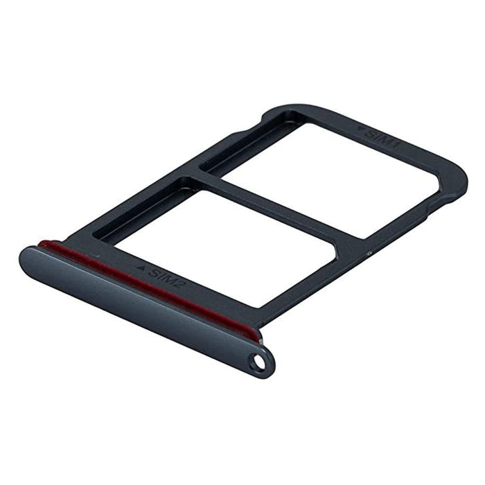 For Huawei P20 Pro Replacement Dual SIM Card Tray Holder (Black)