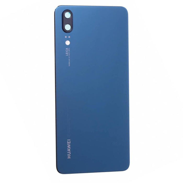 For Huawei P20 Replacement Rear Battery Cover Inc Lens with Adhesive (Blue)