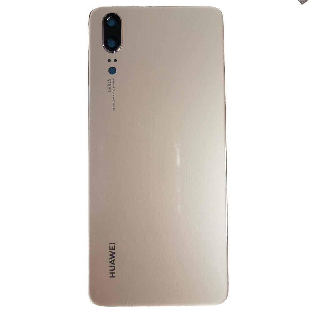 For Huawei P20 Replacement Rear Battery Cover Inc Lens with Adhesive (Gold)