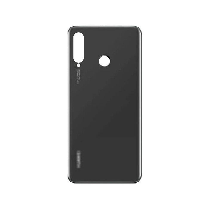 For Huawei P30 Lite Replacement Rear Battery Cover with Adhesive (Black)