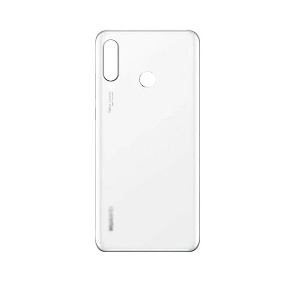 For Huawei P30 Lite Replacement Rear Battery Cover with Adhesive (Pearl White)