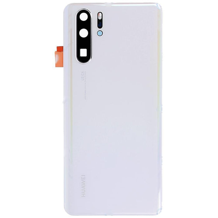 For Huawei P30 Pro Replacement Rear Battery Cover Inc Lens with Adhesive (Pearl White)