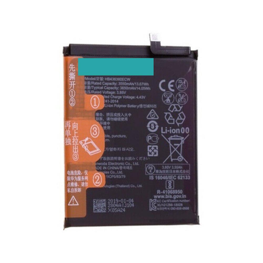 For Huawei P30 Replacement Battery 3550mAh HB436380ECW