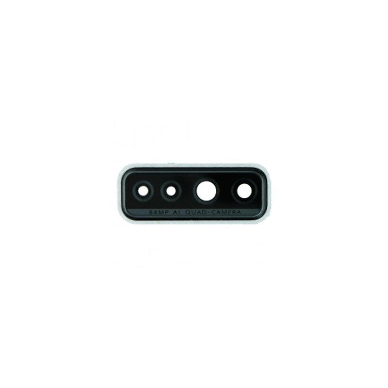 For Huawei P40 Lite 5G Replacement Rear Camera Lens With Cover Bezel Ring (Black)