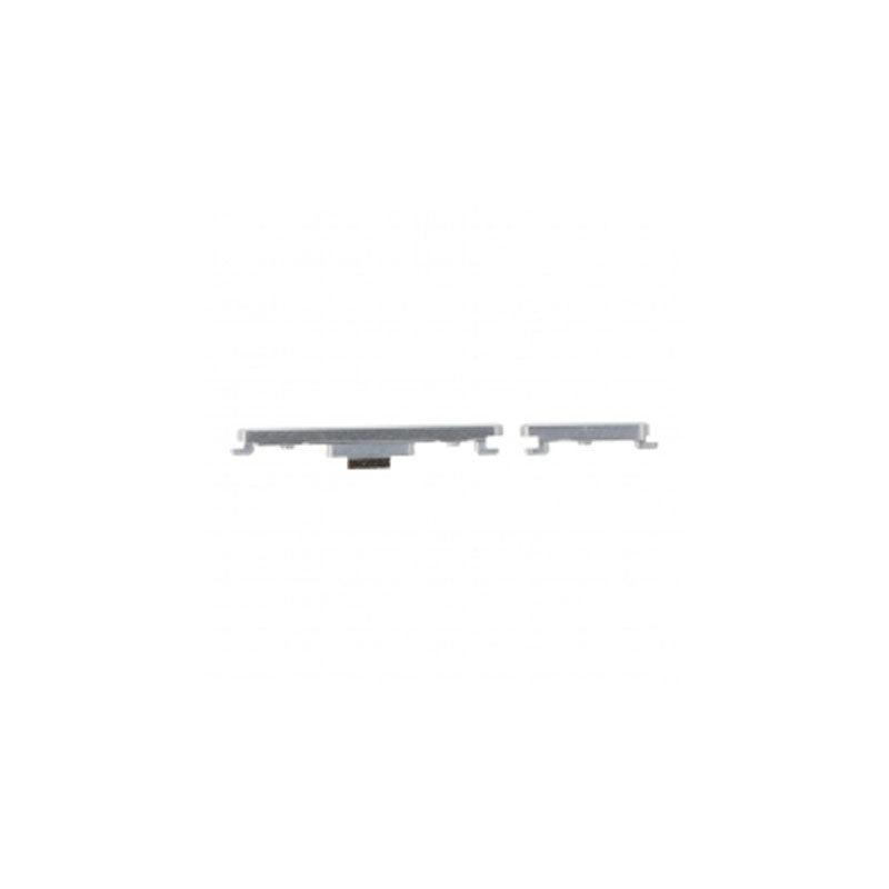 For Huawei P50 Pro Replacement Power & Volume Button (Silver)