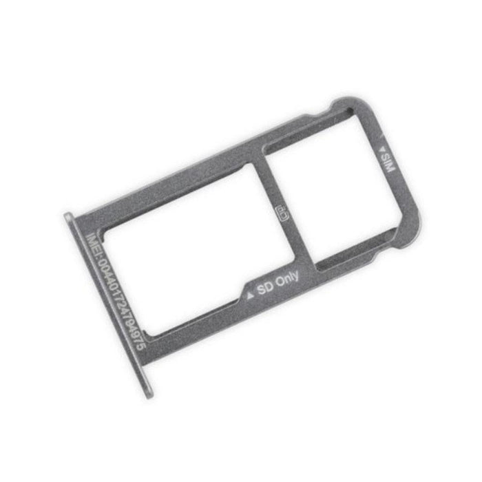 For Huawei P9 Replacement SIM & SD Card Tray (Black)