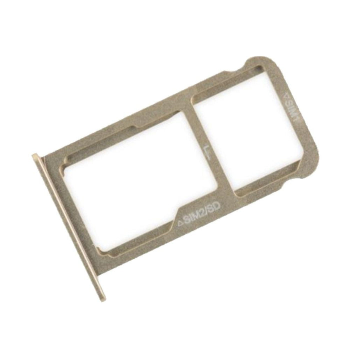 For Huawei P9 Replacement SIM & SD Card Tray (Gold)
