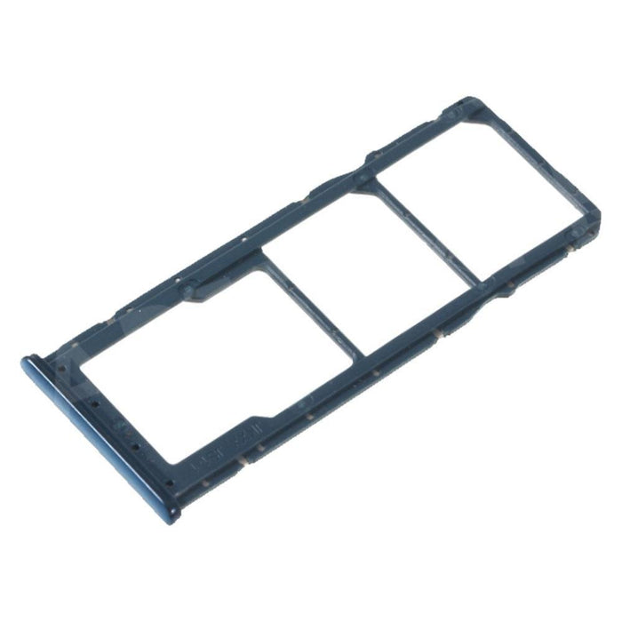 For Huawei Y6 2019 Replacement Dual SIM & Micro SD Card Tray (Blue)