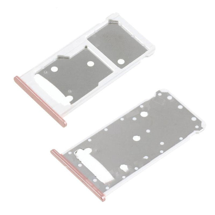 For Huawei Y7 Prime Replacement Sim Card Tray (Pink)