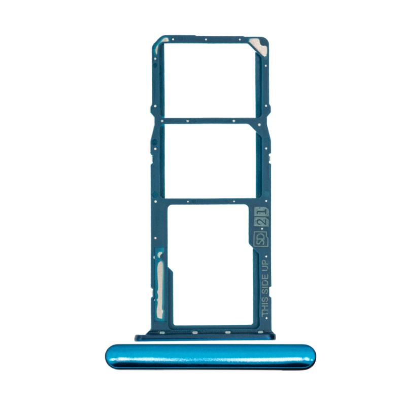 For Motorola Moto E6 Play Replacement Sim Card Tray (Turquoise Blue)