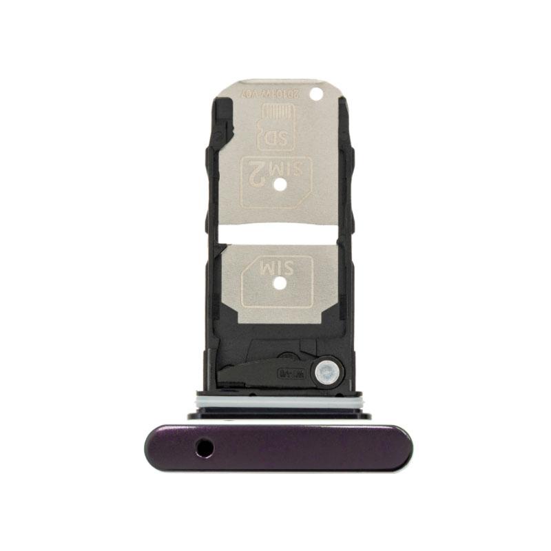 For Motorola Moto Edge 5G (XT2063) Replacement Sim Card Tray (Smokey Sangria)