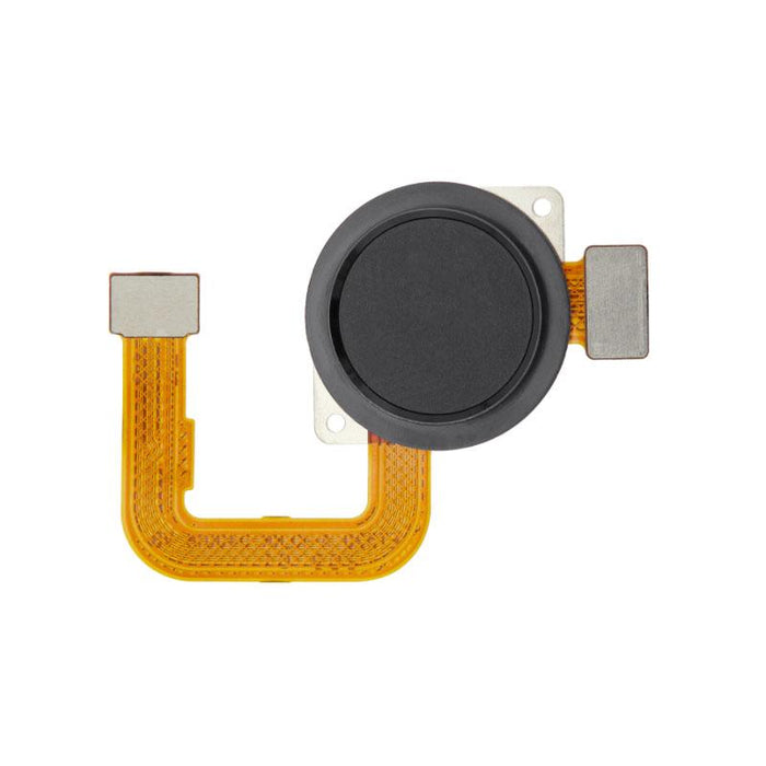 For Motorola Moto G Power Replacement Fingerprint Reader With Flex Cable (Smoke Black)