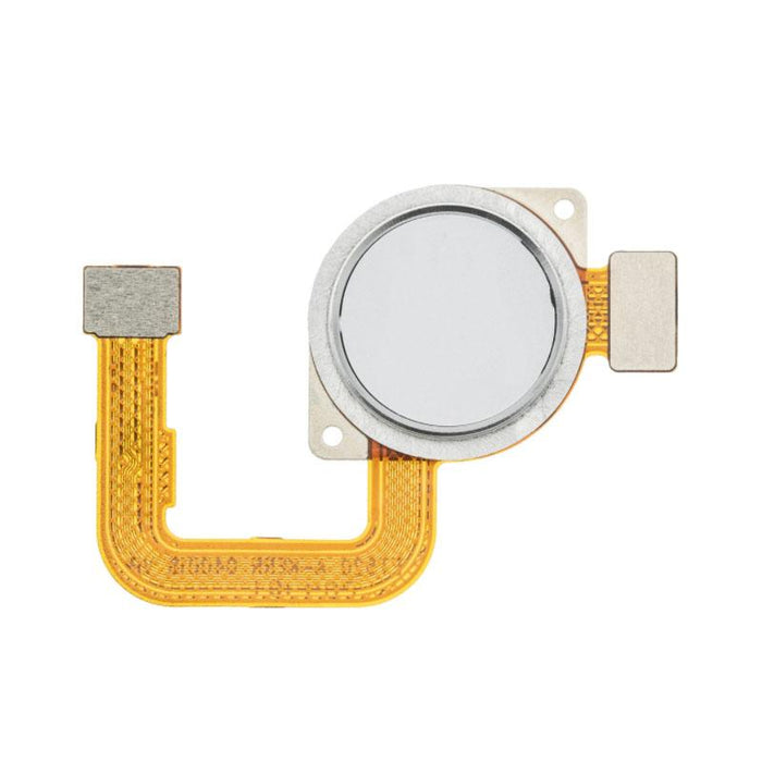 For Motorola Moto G Power Replacement Fingerprint Reader With Flex Cable (White)