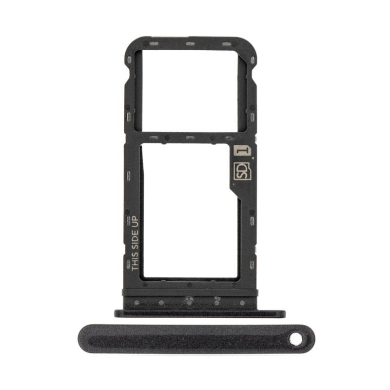 For Motorola Moto G Power Replacement Sim Card Tray (Flash Grey)