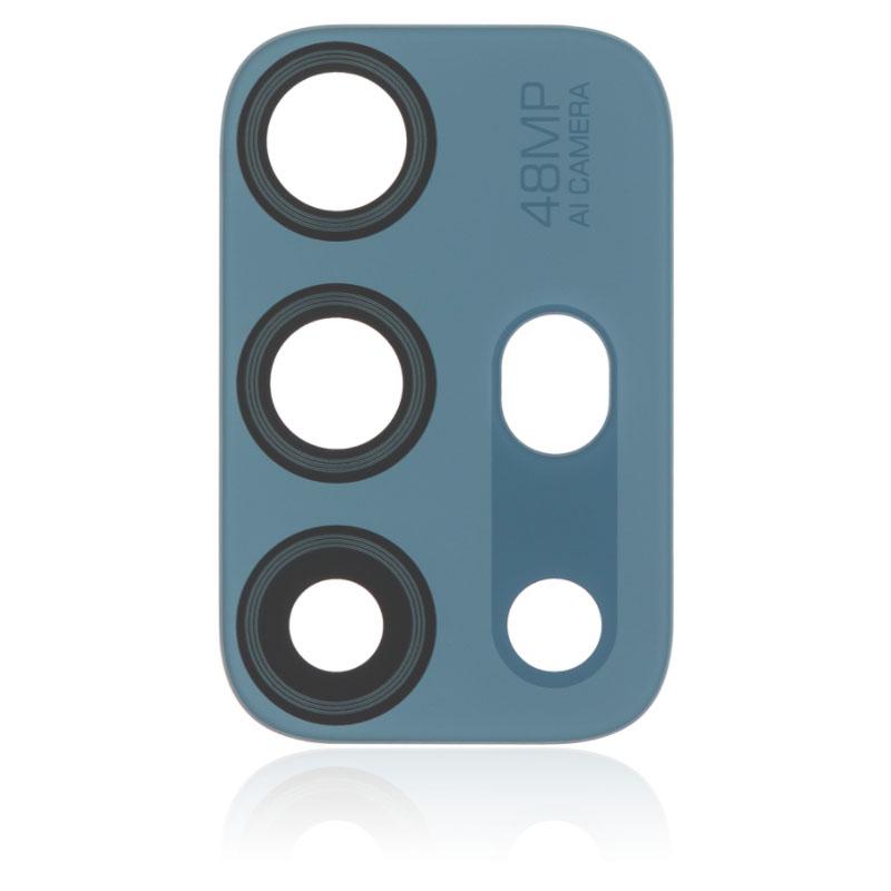 For Motorola Moto G10 Replacement Rear Camera Lens Glass Only (Breeze Blue)