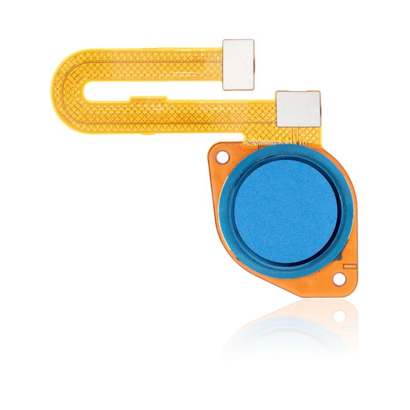 For Motorola Moto G20 Replacement Fingerprint Reader With Flex Cable (Pastel Sky)