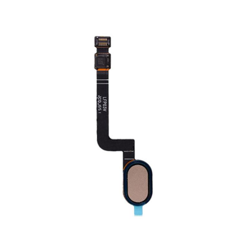 For Motorola Moto G5 Plus Replacement Home Button With Flex Cable (Gold)