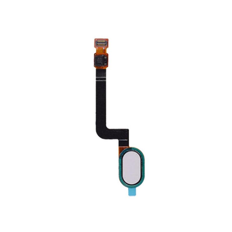 For Motorola Moto G5 Plus Replacement Home Button With Flex Cable (White)
