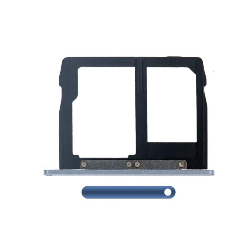 For Motorola Moto G5S Plus Replacement Sim Card Tray (Blue)