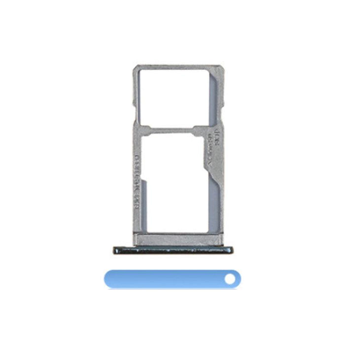 For Motorola Moto G6 Play Replacement Sim Card Tray (Blue)