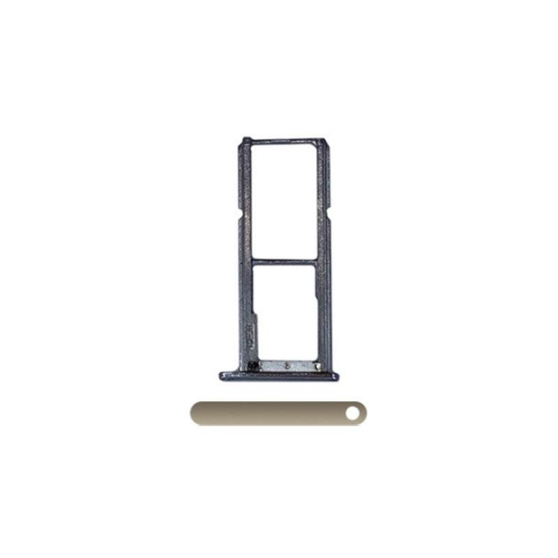 For Motorola Moto G6 Play Replacement Sim Card Tray (Gold)