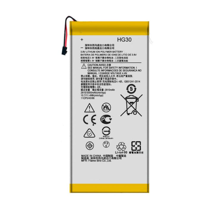 For Motorola Moto G6 Replacement Battery