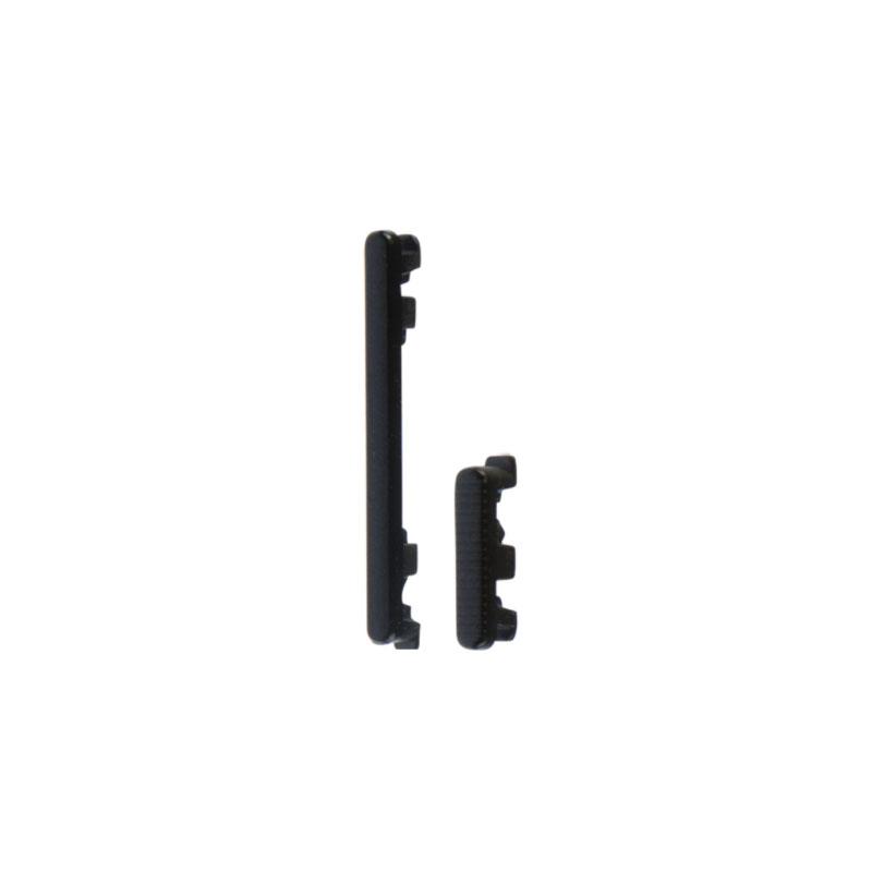 For Motorola Moto G7 Plus Replacement Power And Volume Hard Buttons (Grey)